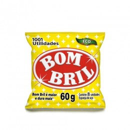 Esponja de Aço com 8 Unidades - Bombril
