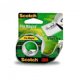 Fita Adesiva Mágica com Dispensador Scotch 12x10 - 3M