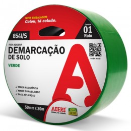 Fita para Demarcação de Solo Verde 50 x 30 - Adere