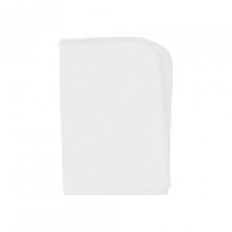 Flanela Limpeza Branca 38x58cm 100% Algodão