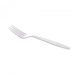 Garfo Refeição Branco Com 50 Unidades - Bellocopo