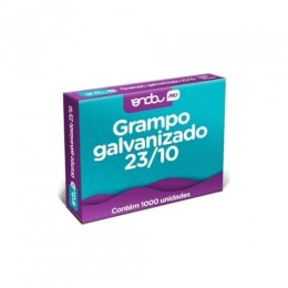 Grampo Galvanizado 23/10 com 1000 Unidades 4711059 - Onda