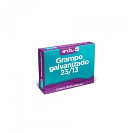 Grampo Galvanizado 23/13 com 1000 Unidades 4711063 - Onda