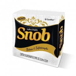 Guardanapo 23,5x23,5 Com 50 Folhas Duplas - Snob