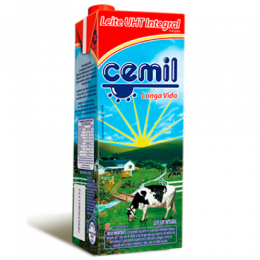 Leite Integral 1 Litro - Cemil