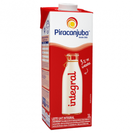 Leite Integral 1 Litro - Piracanjuba