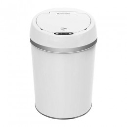Lixeira Branca 9 Litros Automática Com Sensor de Aproximação Smart Touch EI079 - Multi