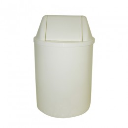 Lixeira Branca 12 Litros Basculante - JSN