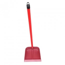 Pá De Lixo Plástica Vertical 60cm Com Cabo Plástico Sortida