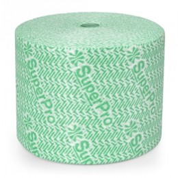 Pano Multiuso Tipo Perfex 20cm Com 300M Verde SP2080VD SuperPro - Bettanin