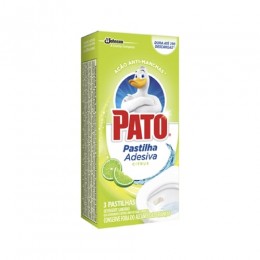 Pastilha Sanitária Adesiva Citrus Pato Com 3 - SC Johnson