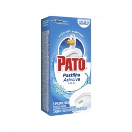 Pastilha Sanitária Adesiva Fresh Pato Com 3 - SC Johnson