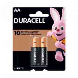 Pilha AA 1.5V Alcalina Com 2 Unidades - Duracell