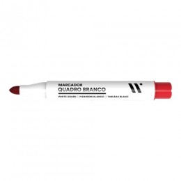 Pincel Recarregável Quadro Branco Big Vermelho - Newpen