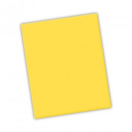 Placa De E.V.A Liso Amarelo 40x50cm Com 10 Folhas