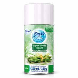 Refil Odorizador Automático Capim-Limão 250ml Puro Ar