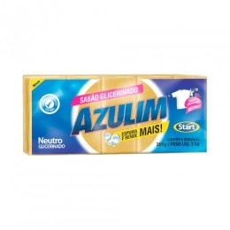 Sabão em Barra Neutro Glicerinado 200g com 5 - Azulim