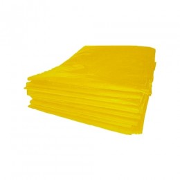 Saco de Lixo Amarelo 110 Litros 75X105 Com 100 Unidades 0,60GR - Premium