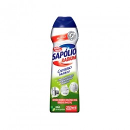 Saponáceo Cremoso Multiuso 250ml Limão Sapólio Radium - Bombril