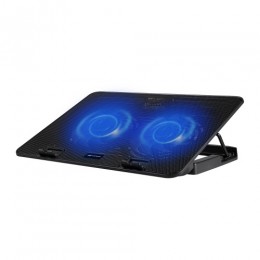 Suporte Base para Notebook com 2 Cooler e 5 Níveis NBC-50BK - C3TECH