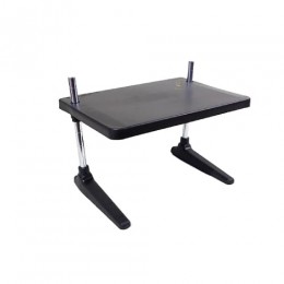 Suporte Ergonômico Para Monitor PP Cromado