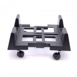 Suporte Para Gabinete Com Roda Preto SC-20BK - C3Tech