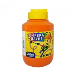 Tinta Guache 250ml Laranja - Acrilex
