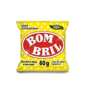 Esponja de Aço com 8 Unidades - Bombril