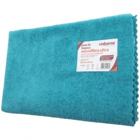 Flanela Microfibra Azul Turquesa 60x80cm - Vabene