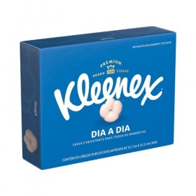 Lenço De Papel Folha Dupla 12,7x21,2 C/50 - Kleenex