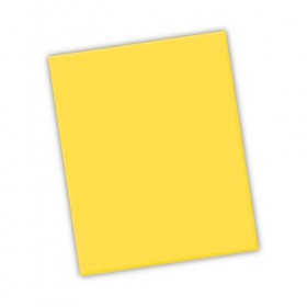 Placa De E.V.A Liso Amarelo 40x50cm Com 10 Folhas