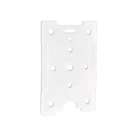 Porta Crachá Vertical Branco Com 100 PVC