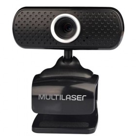 Web Cam Com Microfone 30 FPS 480P WC051 USB - Multi