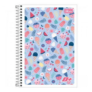 Caderno Espiral 1/4 Capa Flexível 48 Folhas - Tilibra