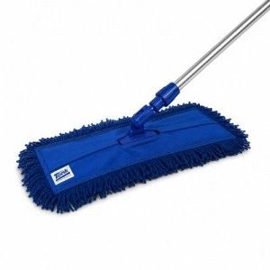 Conjunto Mop Pó Acrílico Tonk 40 cm com cabo e suporte
