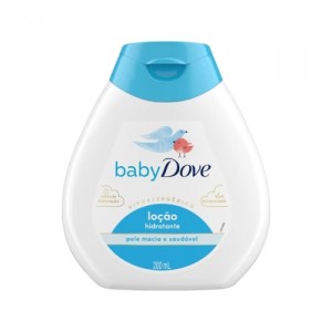 creme hidratante infantil loção baby dove hidratação 200ml