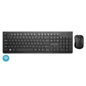 Kit Teclado e Mouse Sem Fio 2.4 Ghz USB Preto TC162 - Multilaser 