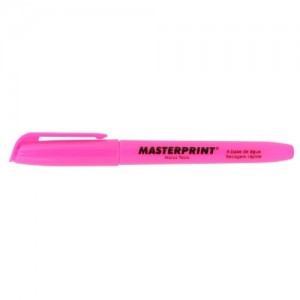 marca texto rosa masterprint mp612