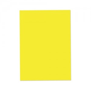 papel colorset a4 com 50 folhas amarelo