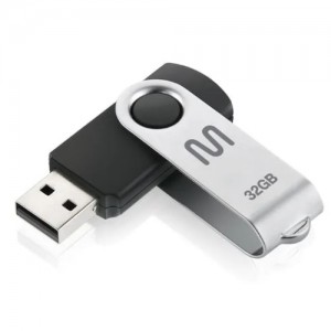 Pen Drive Twist 32 GB USB Preto Multilaser