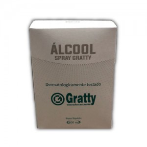 alcool 70% spray refil 800 ml gratty