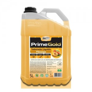 sabonete liquido prime gold pessego 5 litros prime clean