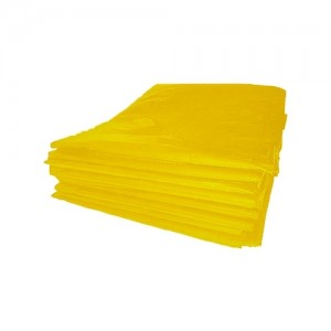 Saco de Lixo Amarelo 100 Litros 75X85 Com 100 Unidades 0,60GR - Premium
