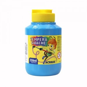 guache 250ml azul celeste acrilex