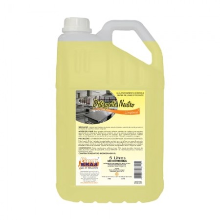 Detergente Neutro 5 Litros - Limpbras