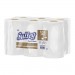 papel toalha bobina com 6 rolos de 20cm por 600 meros 20gr