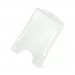 porta cracha vertical pvc rigido transparente leitoso com 100 unidades