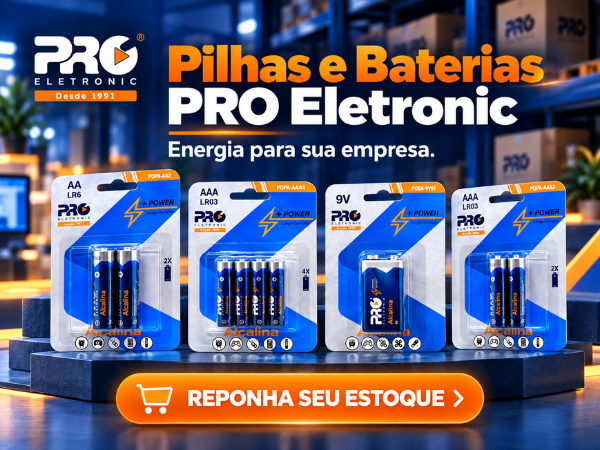 Pilhas e Baterias Proeletronic
