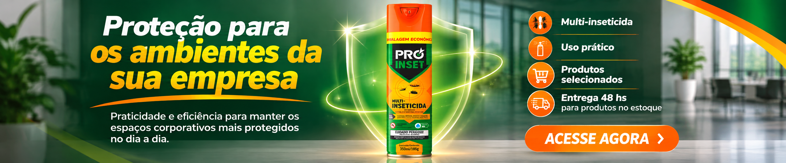 Distribuição de Inseticida Pro Inset