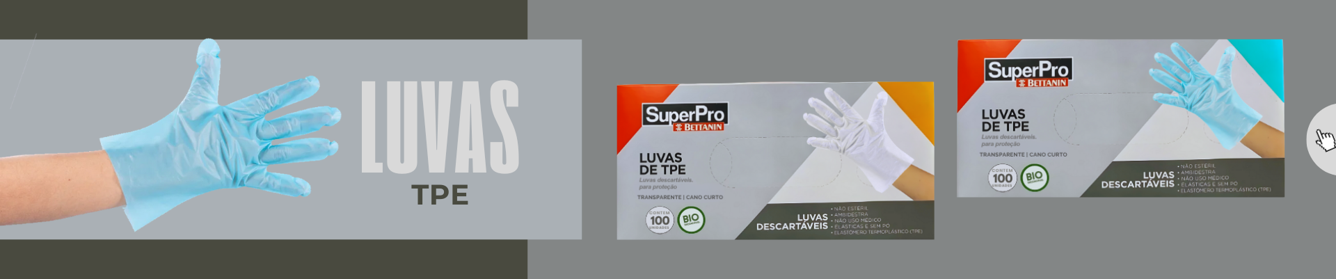 Distribuição de Luvas TPE